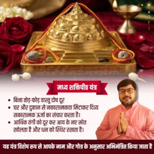 MadhyaShakti Peeth Yantra