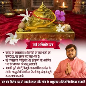 Sarva Shakti Peeth Yantra